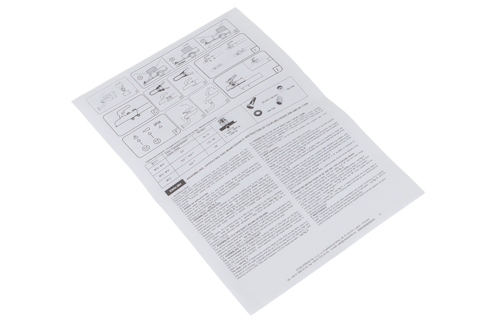 Kulové tažné zařízení STEELPRESS BC-3000C-00-00+Z3 pro přívěs o hmotnosti 3000 kg s trubkovou ojí 35-50 mm, litinové