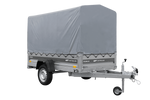 Lehký přívěs 230x125 UNITRAILER FORCE 230 KIPP s rámem H-1100 a šedou plachtou