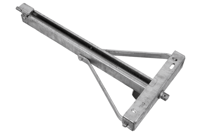 KNOTT 6X1197.007 výsuvný rohový stabilizátor pro přívěs 1100 kg 498 mm