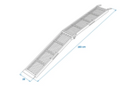 Skládací rampa ProPlus 390094 pro přívěs 203 cm 340 kg