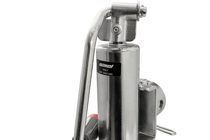 Podpěra kliky SIMOL S.170033 pro přívěs 1300 kg