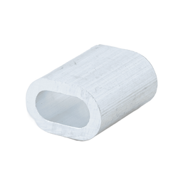 Hliníková spojka pro lana DROMET ZLA.4, objímka pro lana 4 mm