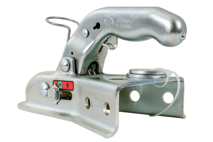 Kulové tažné zařízení KNOTT 6E0176.001 pro přívěs o hmotnosti 750 kg s ojí typu V