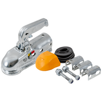 Kulové tažné zařízení STEELPRESS BC-3000.1D-00-00+Z3 pro přívěs o hmotnosti 3000 kg s trubkovou ojí 35-50 mm