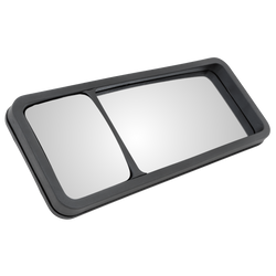 Boční zrcátko PLASTEX LP0390P pro zemědělské stroje 390x157mm