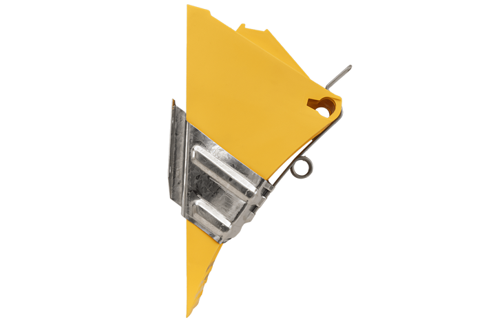 Klín pod kolo G46 s montážním držákem LOKHEN výška: 190 mm