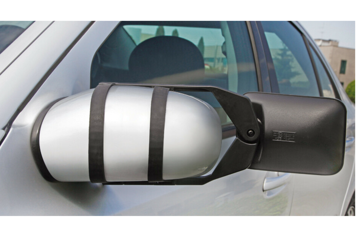 Zrcátko pro tažné zařízení přívěsu LAMP CARAVAN 150×110 mm