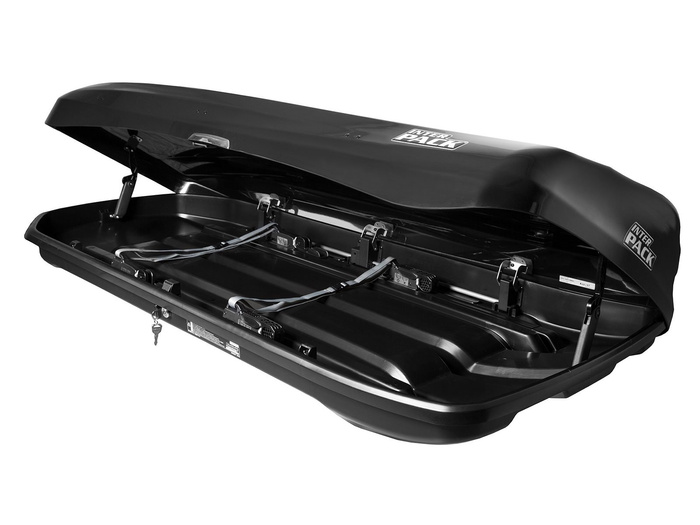 Střešní box Inter Pack Skugga L 660, lesklá černá
