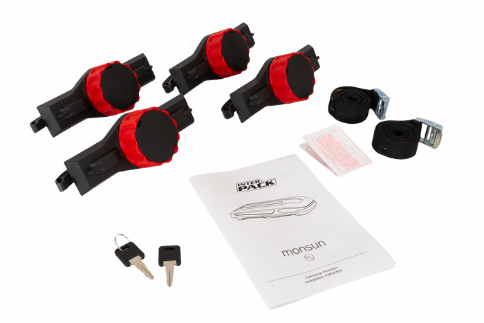 Střešní box Inter Pack Monsun L, matně černý