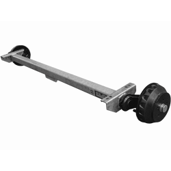 Brzděná náprava KNOTT VGB18MV pro přívěs/nosič automobilů 1800 kg 1750 mm 2220 mm 5x112