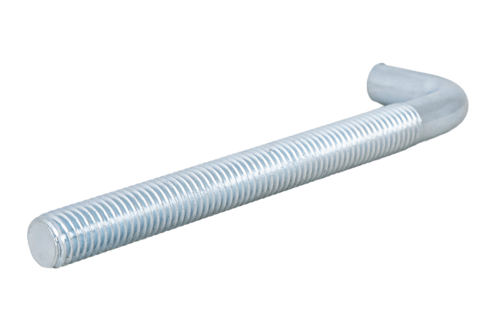 Stavební hák DROMET HP M10x120 se zahnutým koncem (rovný)