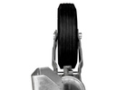 Automatické opěrné kolo UNITRAILER s rukojetí 250 kg 60 mm 785-955 mm