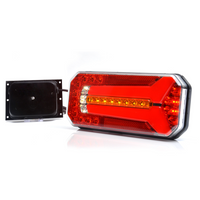 Zadní LED světlo WAŚ W150DD, univerzální, 6 funkcí 