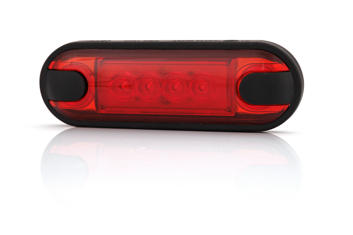 HORPOL LD 3212 LED tenká univerzální červená obrysová svítilna