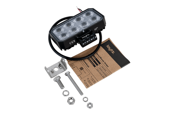 LED pracovní reflektorová svítilna LAYTZ LY7302 32xLED 3200lm obdélníková