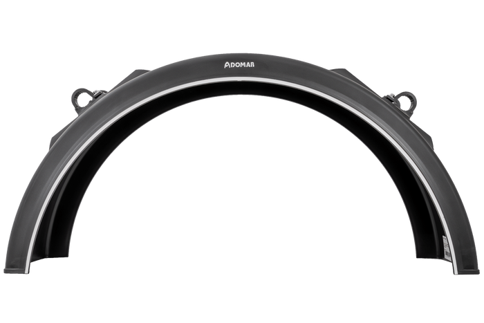 Blatník pro přívěs 19,5-22,5" DOMAR DK3075 podběh kola 1250/430 mm s montážními konzolami