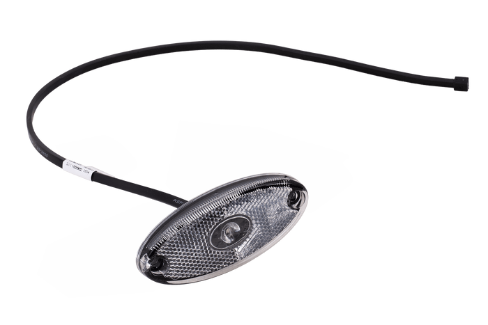 ASPÖCK FLATPOINT II LED obrysová lampa, bílá, univerzální