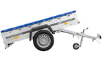 Přívěs za auto 200x106 UNITRAILER GARDEN 200 KIPP s modrým krytem