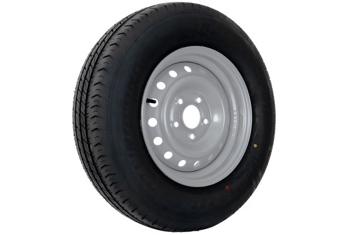 Vyztužené kolo pro přívěs LINGLONG TYRE 185/80 R14C 104/102N UNITRAILER RIM 5,5Jx14&quot;H2 5X112 ET:30