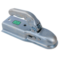 Kulové tažné zařízení KNOTT KQ14-C pro přívěs o hmotnosti 1400 kg se čtvercovou ojí o průměru 70 mm