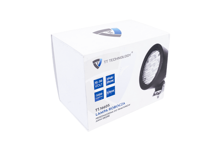 LED reflektor pracovního světla TT Technology TT.16605 4xLED 3200lm černý pro John Deere
