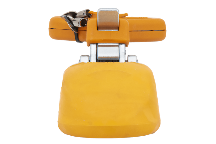 Kulové tažné zařízení STEELPRESS BC-3500E-00-02+SD pro přívěs o hmotnosti 3500 kg s ojí z litinové trubky o průměru 60,5 mm