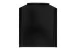 Šoupátko na obilí, černé, UNITRAILER, skluz pro zemědělské přívěsy 250x355mm
