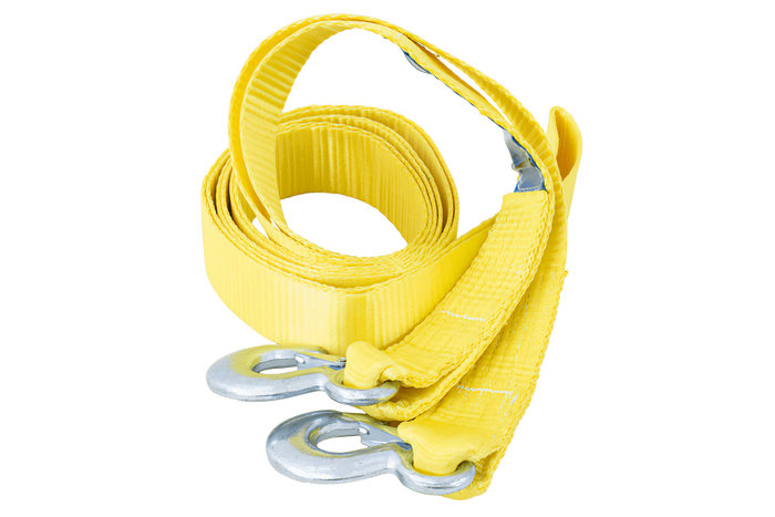 Tažné lano s háky Tažný popruh UNITRAILER 4,5m/50mm/5t žlutý