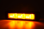 Výstražná kontrolka WAŚ 2466 W285 LED blikající oranžová MASTER/SLAVE