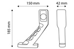 Sada dvou TT TECHNOLOGY TT.12191 LED obrysových světel, levé + pravé, na gumovém rameni