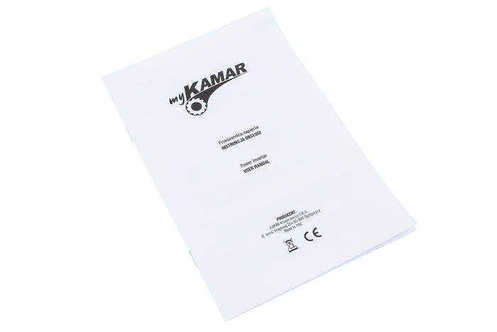 Měnič napětí 24V/230V (1000/2000W) KAMAR E1927