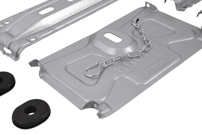 Držák rezervního kola KNOTT pro karavan 1200-1500 mm