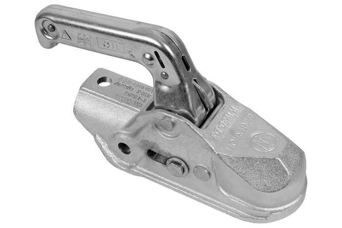 Kulové tažné zařízení WINTERHOFF WW 30-D3-K1212 pro přívěs 3000 kg s trubkovou ojí 50-51 mm, litinové