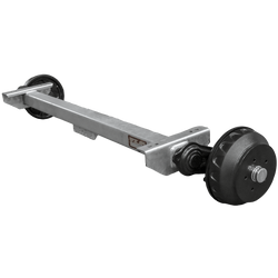 Brzděná náprava KNOTT VGB18MV pro přívěs/nosič 1800 kg 1300 mm 1800 mm 5x112