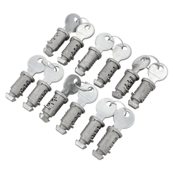 Sada univerzálních zámků a klíčů (12 ks)