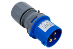 Elektrická zástrčka MANTES 3P, samec, přenosná, 16A, 230V