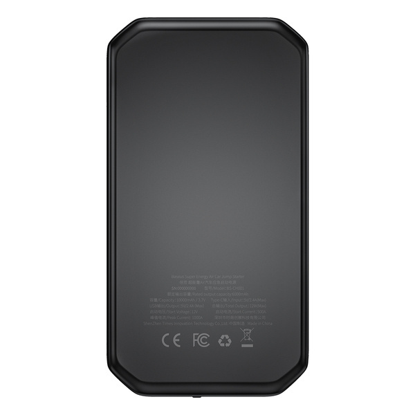 Power Bank startér BASEUS Super Energy Air Power Bank 10000mAh s funkcí 12V start