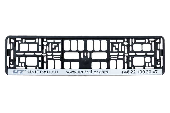 Rámec registrační značky UNITRAILER