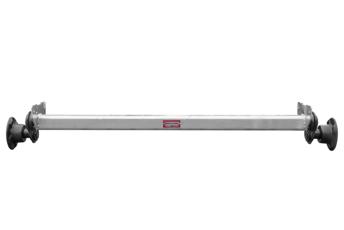 Nebrzděná náprava KNOTT VG7-L pro lodní přívěs 750 kg 1094 mm 1406 mm 4x100