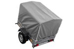 Přívěs Garden Trailer 150 KIPP s rámem H-800 a šedou plachtou