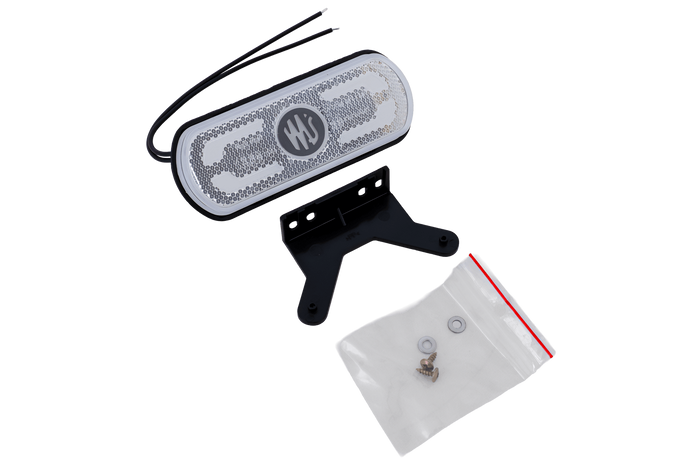 Univerzální obrysová svítilna WAŚ W240 1600 LED bílá s držákem