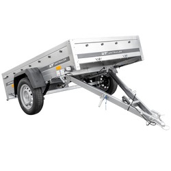 Jednonápravový přívěs na pružinách 200x125 UNITRAILER GARDEN 201/R KIPP