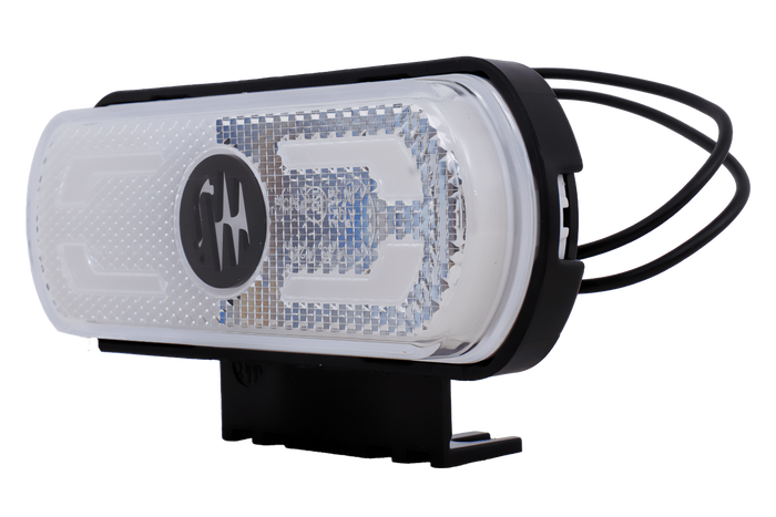 Univerzální obrysová svítilna WAŚ W240 1600 LED bílá s držákem