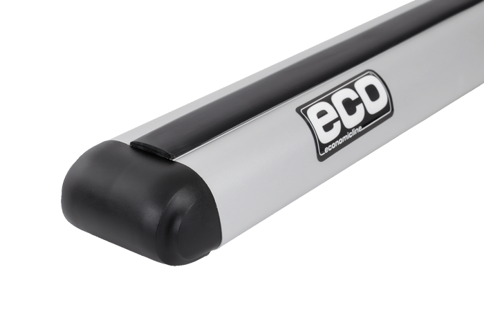 Střešní nosič Eco Alubase 135 - univerzální hliníkový nosič pro otevřené lišty