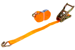 UNITRAILER 6m/25mm/1t oranžový přepravní pás s napínákem