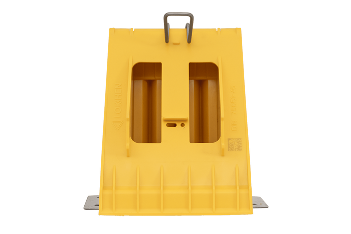 Klín pod kolo G46 s montážním držákem LOKHEN výška: 190 mm