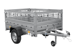 Jednonápravový přívěs 200x125 UNITRAILER GARDEN 201 KIPP s pletivovými bočnicemi