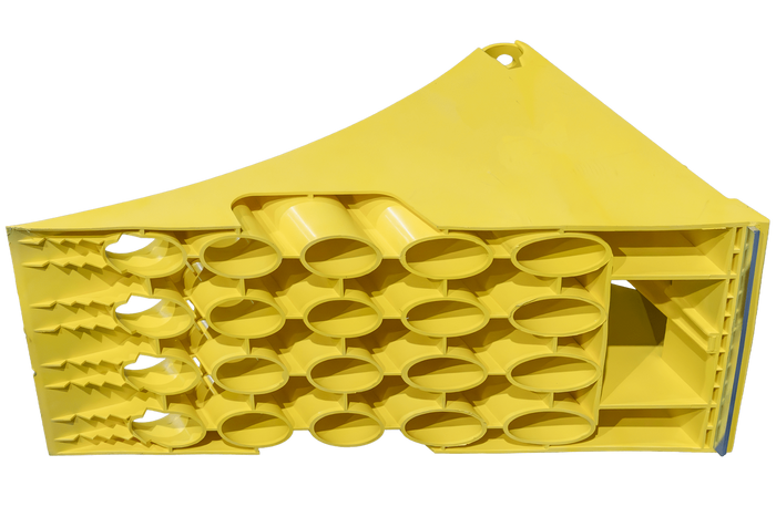 Klín pod kola OUTLET PLASTEX výška: 224 mm