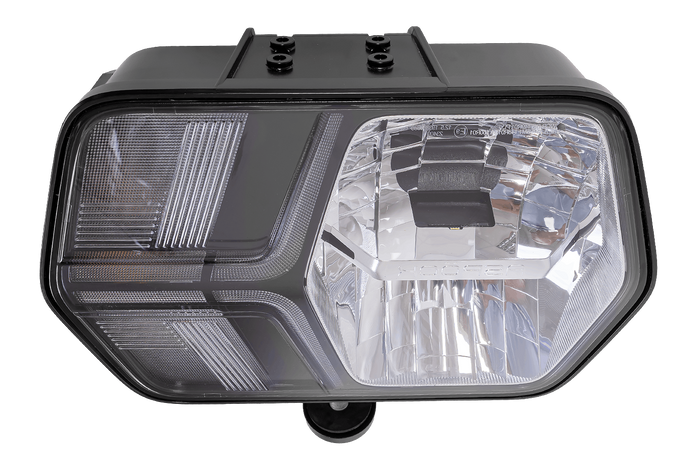 ASPÖCK LuxLED II LED přední světlo 7 funkcí 6pinové DEUTSCH DT06-6S pravé