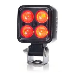 Bezpečnostní LED svítilna WAŚ 2244 W267, červená výstražná kontrolka